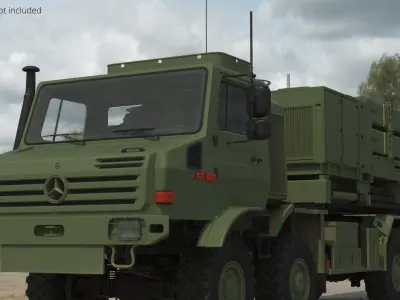  Mercedes IRIS-T SLM Launcher Green Simplified 