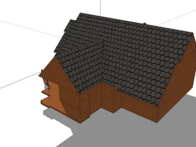 Creative Design-Holiday Cabin-073 3D model