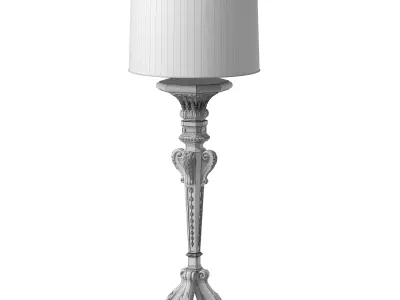 roberto elegant floor lamp art123 3D model