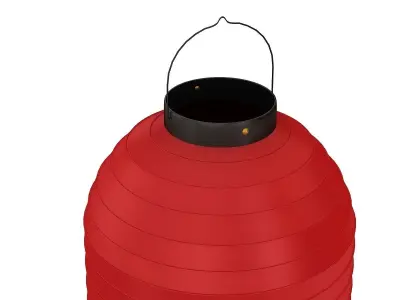 Paper Lantern 3D model