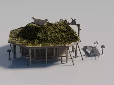 Nordic House 5 3D model