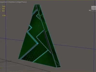 Light for New Year Free 3D model