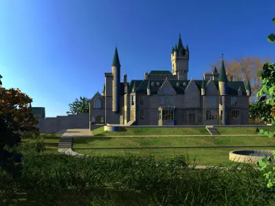 Miranda Castle 3D model