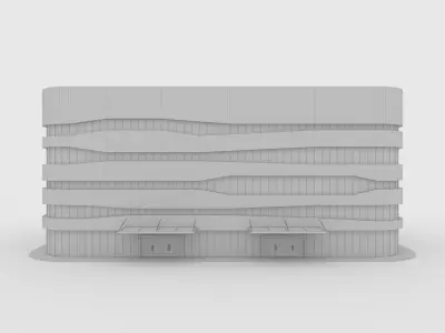 Office 3 Building 3D model