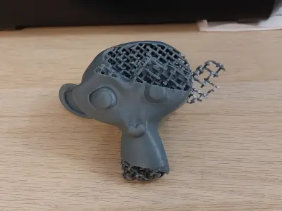 Lattice Generator for Blender Geometry nodes and 3D Printing 3D print model