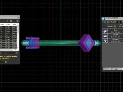 Women Light Weight Band Ring 3D print model