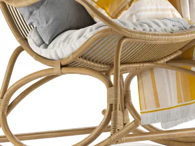 monet rocking chair 3D model