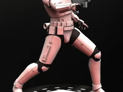 Stormtrooper First Order 3D print model