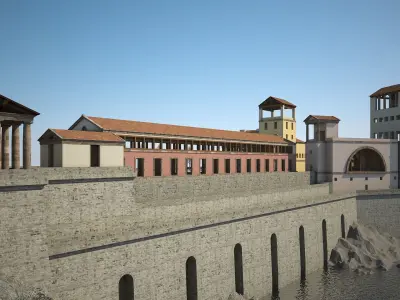 Villa Laurentina 3D model