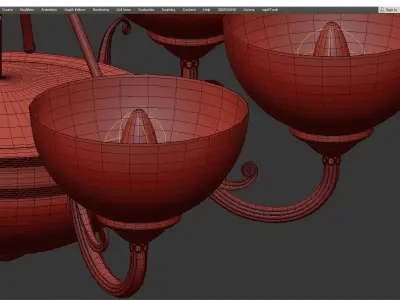 Arte Lamp WINDSOR Low-poly 3D model