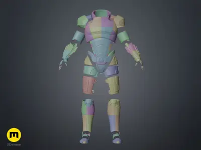 N7 Male Shepard Armor - Mass Effect 3D print model