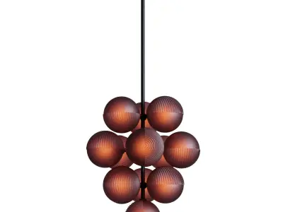 Stellar Grape Pendant by Pulpo  3D model