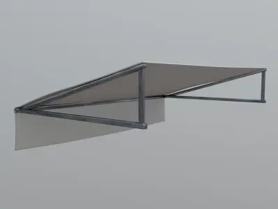 CC0 - Awning Free low-poly 3D model