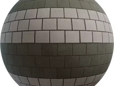 Premium Seamless Paving Bricks Texture Texture