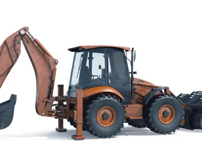  Generic Backhoe Loader 