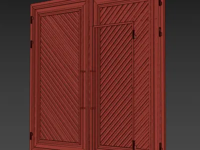 Gate black loft premium 01 3D model