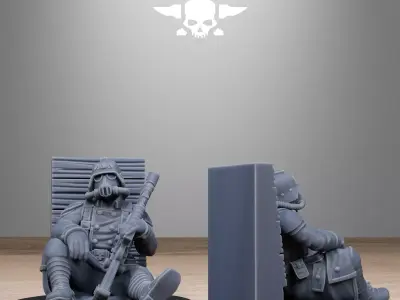 GrimGuard Battlefront 3D print model