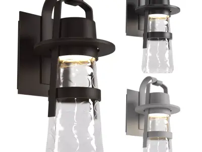 Balthus Led Light Modern Forms Set 3D model