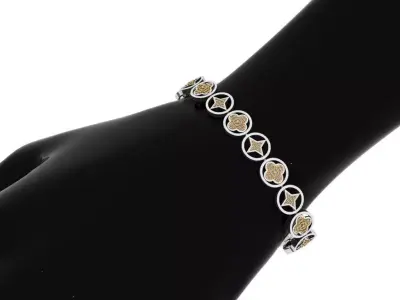 lv bracelet  3D print model
