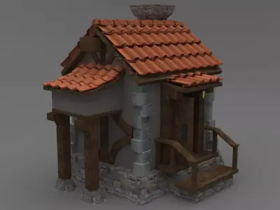 Old House 3D model