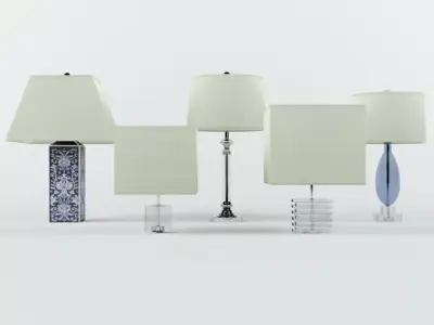 Table Lamps by ZARA HOME 1 3D model