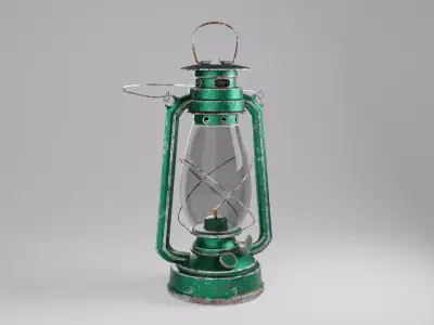 Old Lamp 3D model