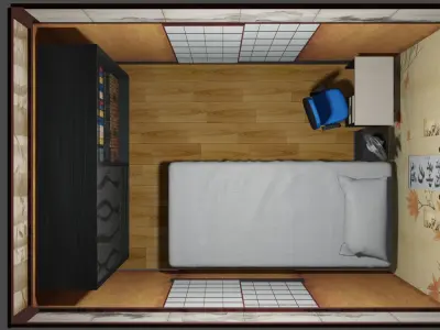 Japanese Room 3D model