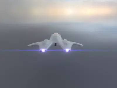 Explorer Spaceship 3D model