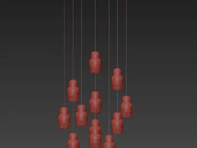AXOLIGHT pendant lamp 3D model