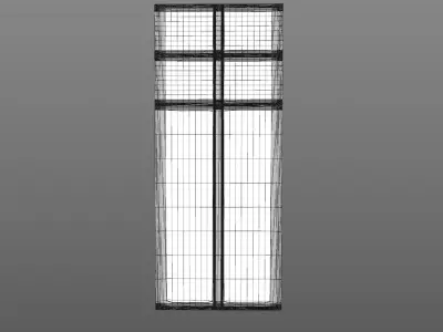Old Windows Low-poly 3D model