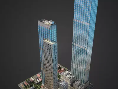 City District H16-R32 3D model