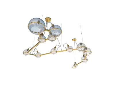 Chandelier Draco SKU 20923 Free 3D model