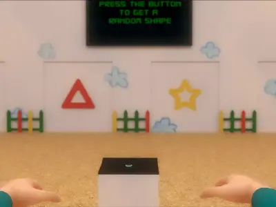 Squid Game environment - Honeycomb Low-poly 3D model