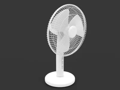 Electric floor fan 3D model