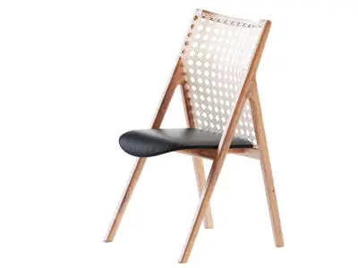 Tela Dining Chair 3D model