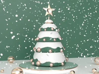 New Year 2022 3D model