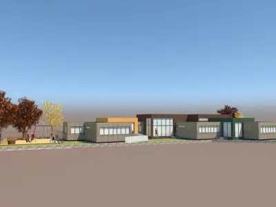 Foster home 3D model