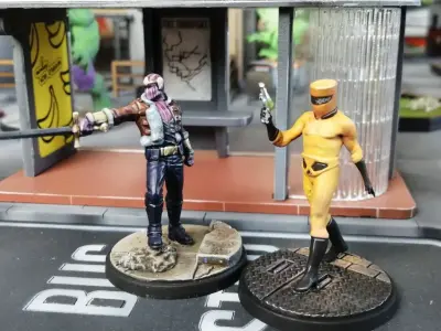 buckethead soldiers 3D print model