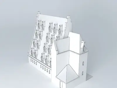Ancient House version 3 Free 3D model