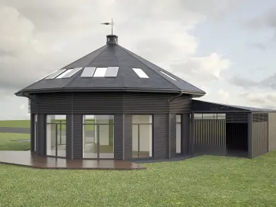 Round house 3D model