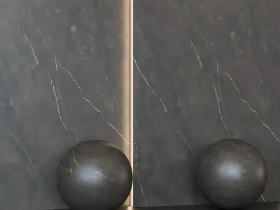 Porcelanosa Xtone Calatorao Tile - Dark Marble 3D Model Texture