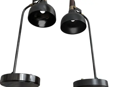 study light 1 Low-poly 3D model