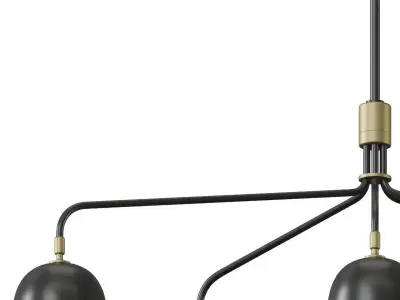 Howard Chandelier 6 Arm 3D model