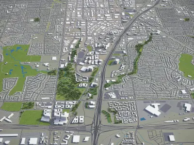 Richardson Low-poly 3D model