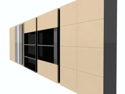 Bath Shelfs 03 3D model