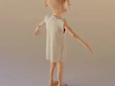 Dobby House Elf 3D model