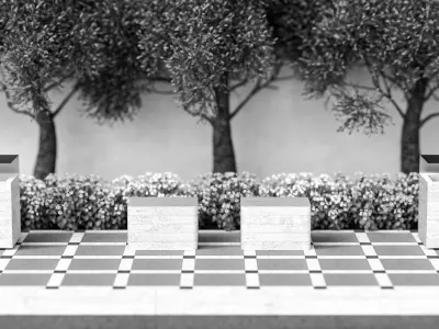 Urbanism street 10 scene  3D model