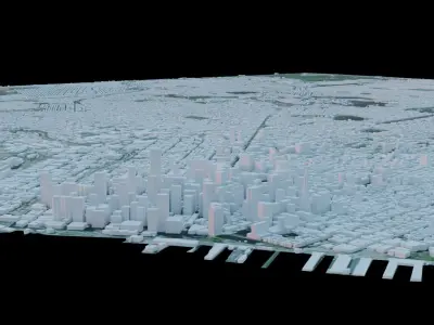San Fransisco - USA 3D model