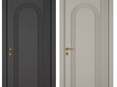 Entrance door set208 3D model