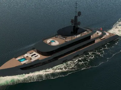 Solta Yacht Dynamic Simulation 3D model
